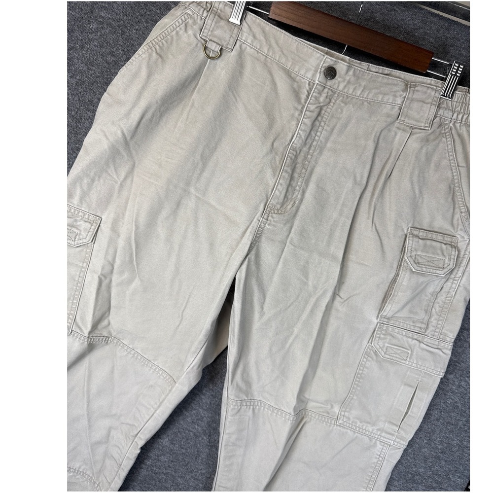 5.11 Tactical Series Cargo‎ Pants Khaki Style 74251 Size 40 Canvas Regular Fit